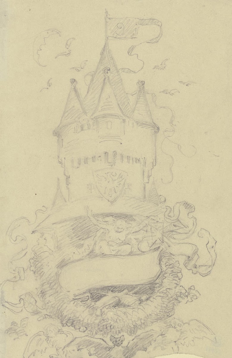 Das Fest auf dem Eschenheimer Turm 1862