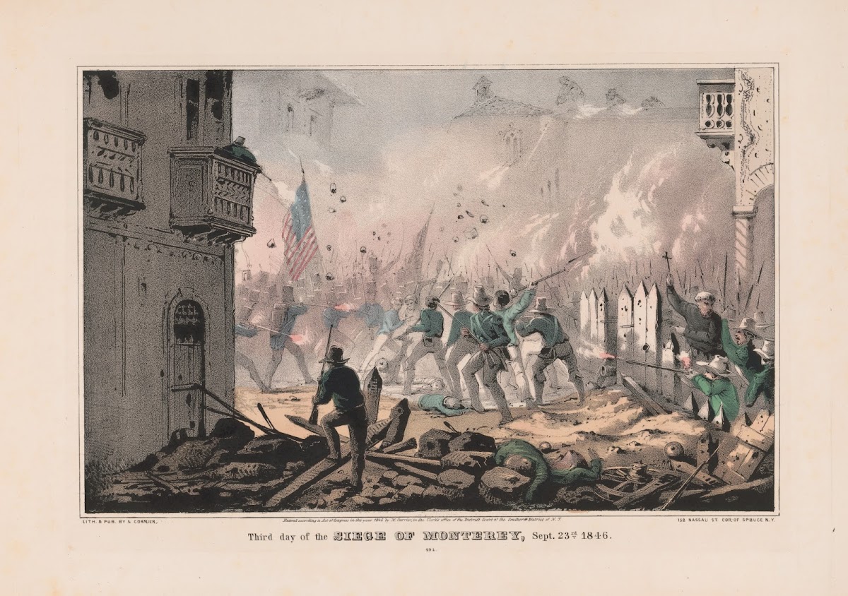Third day of the siege of Monterey Sept 23rd 1846 1846