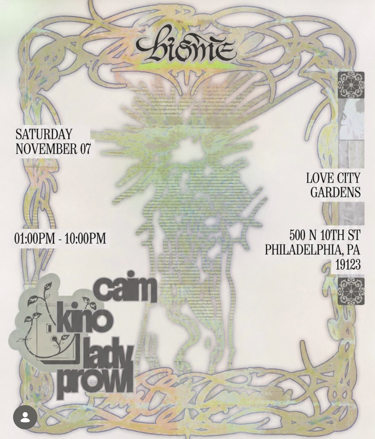 Flyer for Biome