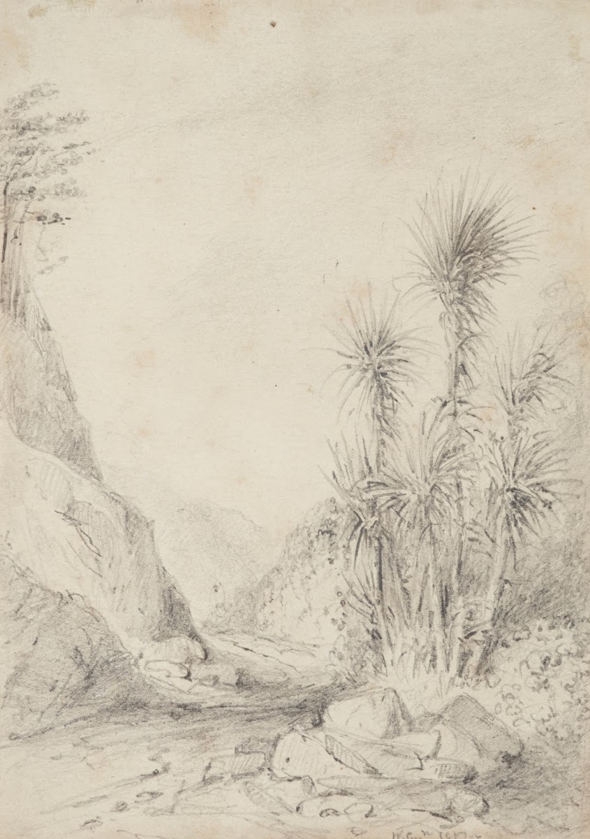 Termination of the second gorgelooking back Upper Hutt 1849