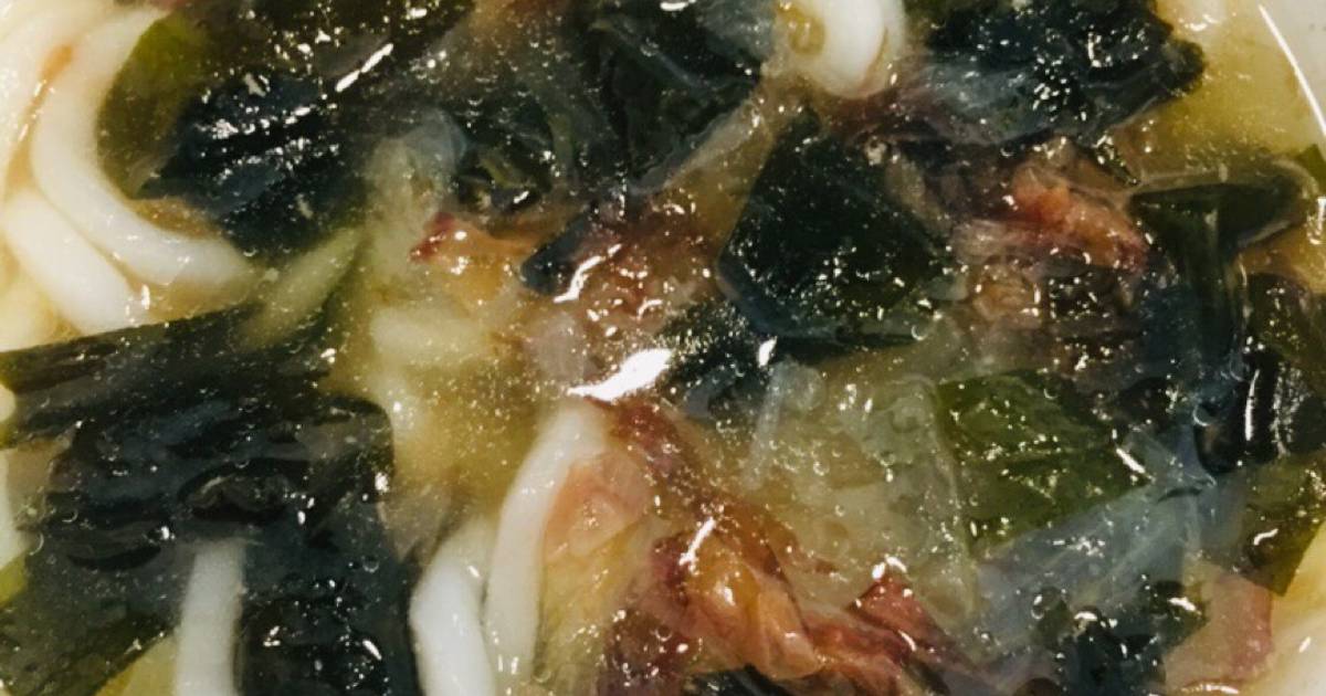 Mì udon rong biển