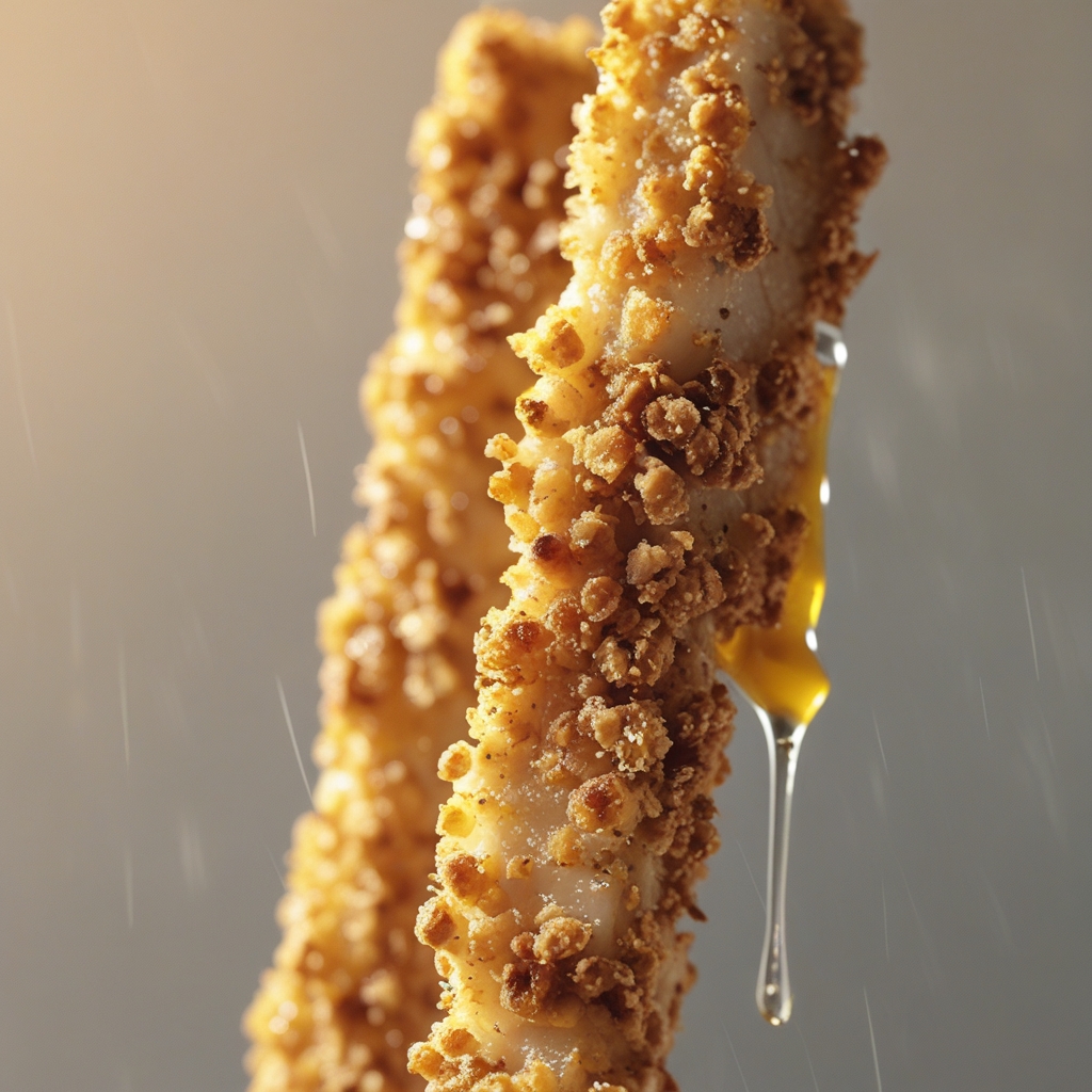 Final Crunchy Chickpea-Crusted Cod Sticks with Garlic Parmesan & Lemon Yogurt