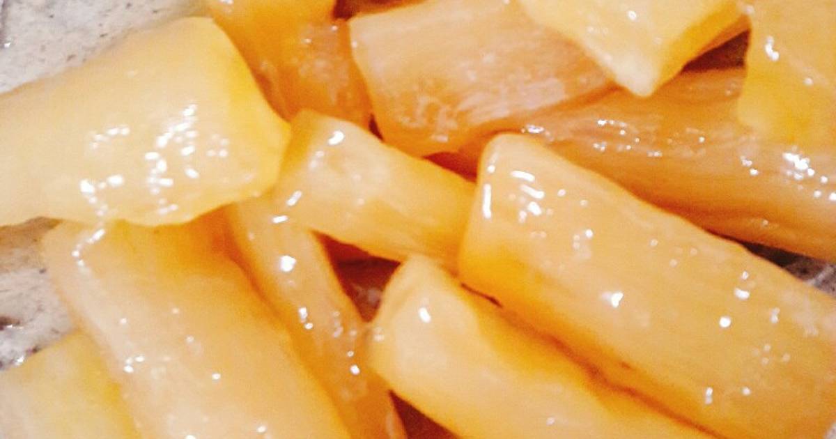 Khoai mì rim đường