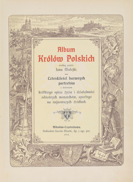 Album Królów Polskich Pl2 1913