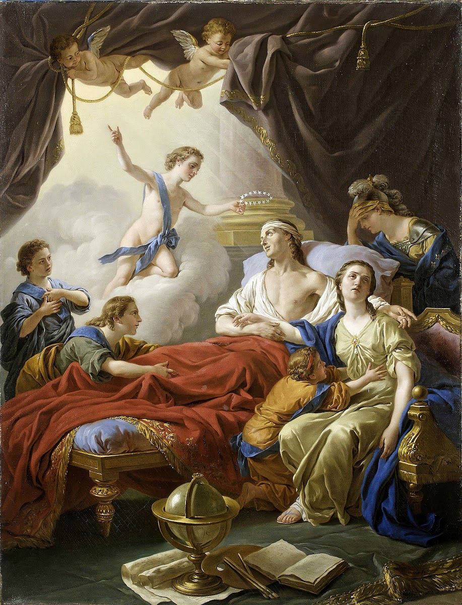 Allegory On The Death Of The Dauphin 1765