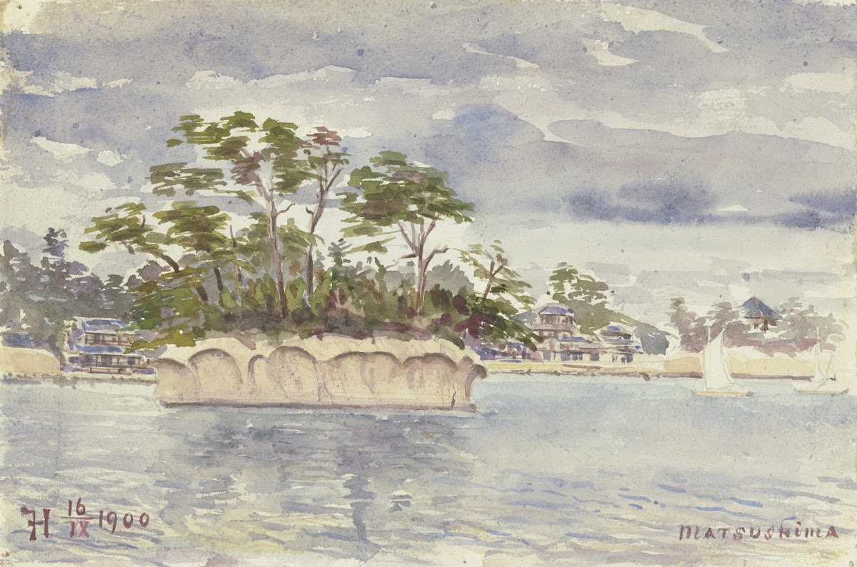 Small island off Matsushima 1900