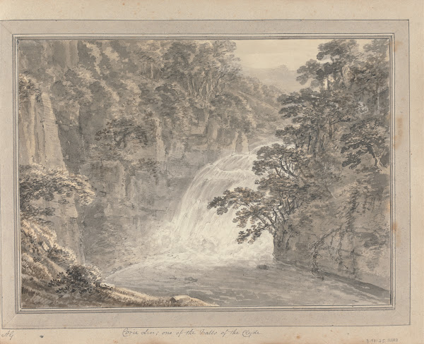 Views in England Scotland and Wales Tour in Scotland Corie Lin one of the Falls