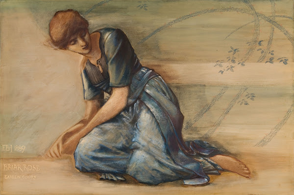 The Briar Rose Series  Study for The Garden Court IV 1889