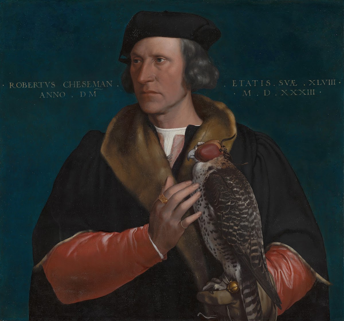 Portrait of Robert Cheseman 1533