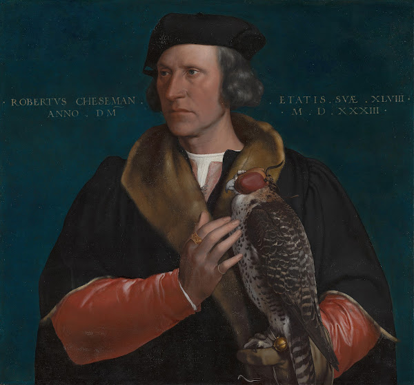 Portrait of Robert Cheseman 1533