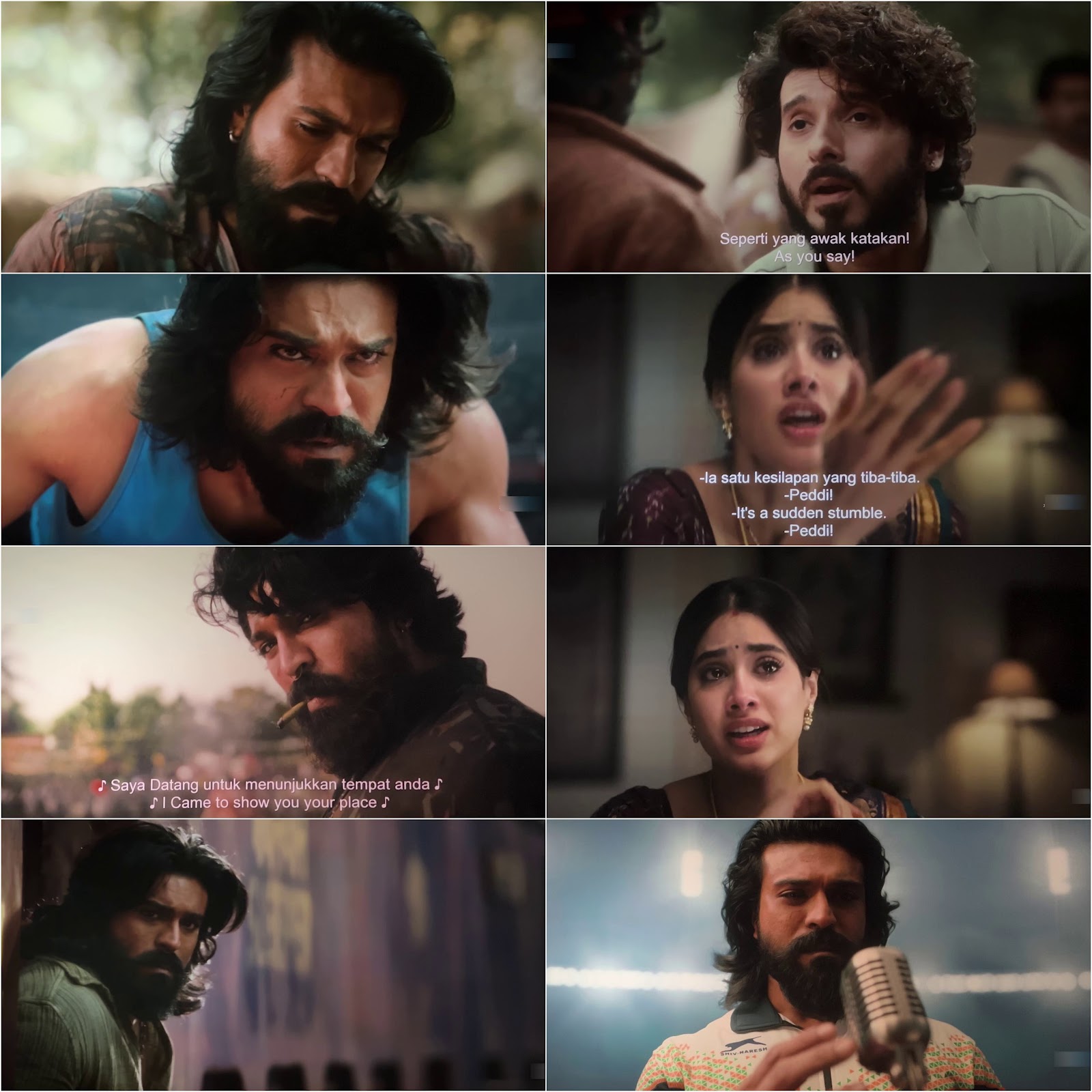 Peddi (2026) South Hindi Dubbed Movie HQCam Download  screenshot 1