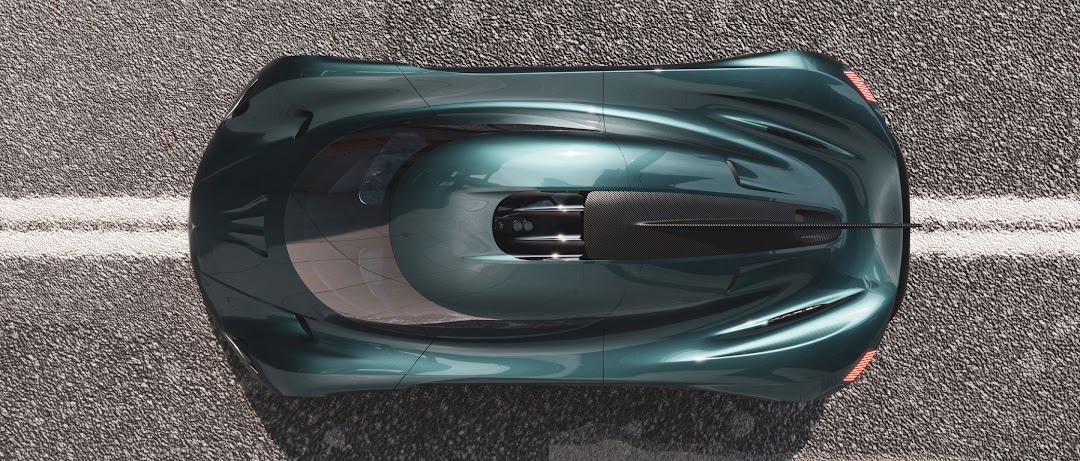 Koenigsegg Aerodrama | Concept Car, Top View