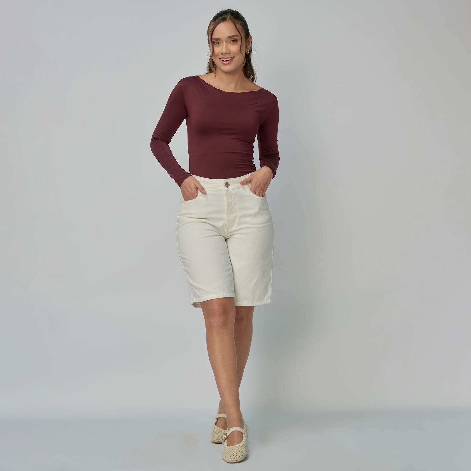 Short Wide Leg Dama