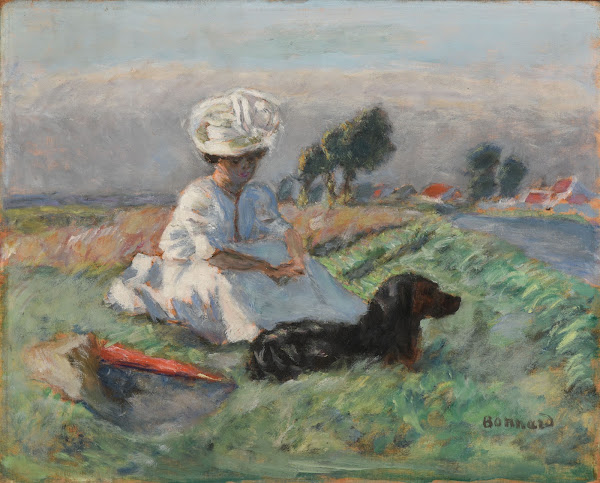 La femme au chien 1906