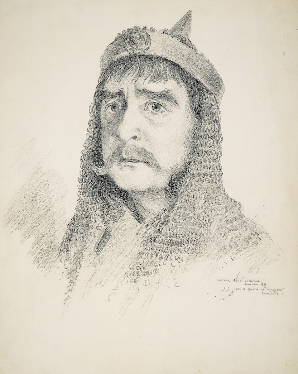 Edwin Booth As Macbeth 1889