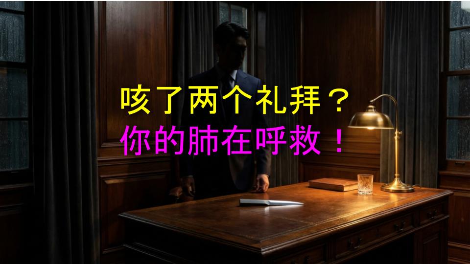 咳了两个礼拜？你的肺在呼救！