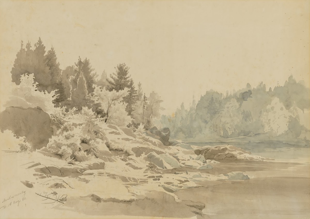 Montmorency River Quebec 1851