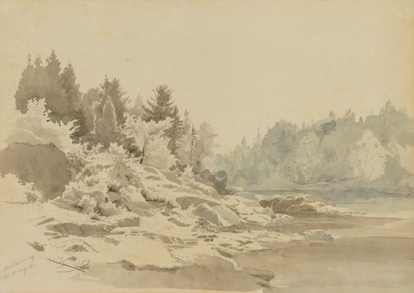 Montmorency River Quebec 1851