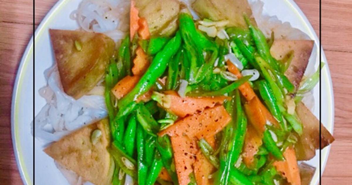 Phở xào chay
