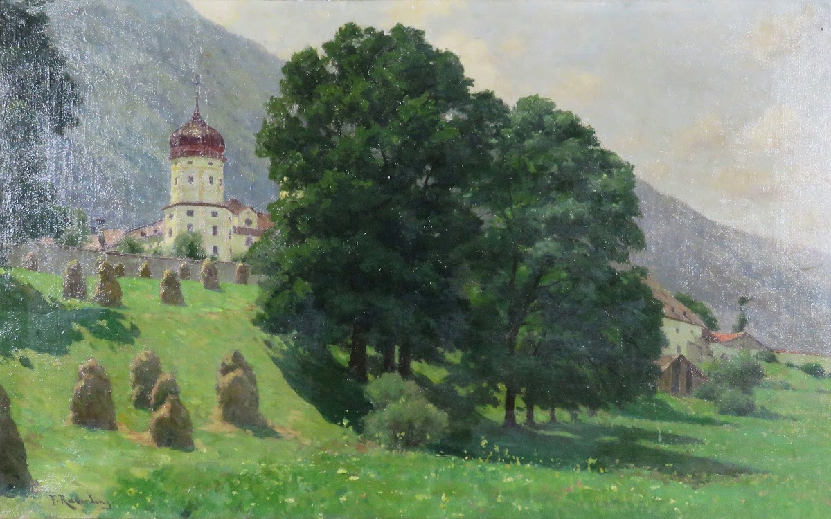 Blick auf Stift Stams