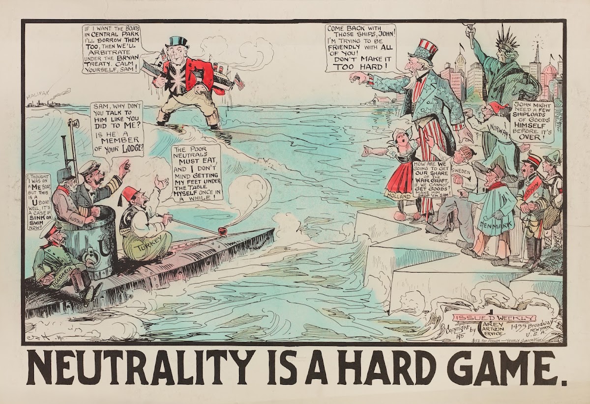 Neutrality is a Hard Game 1915