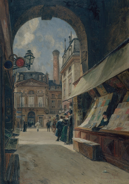 Le passage Vérité et la place de Valois 1897