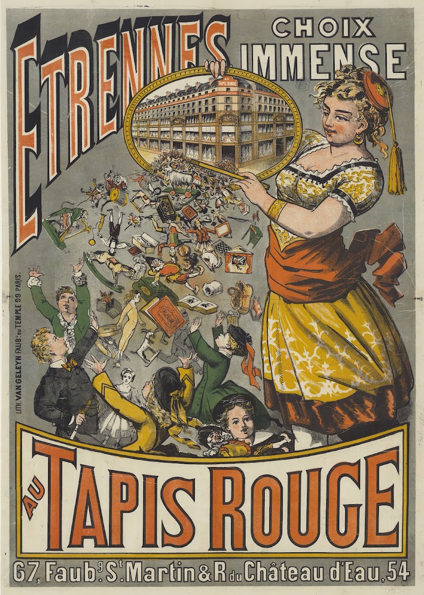 Etrennes choix immense au Tapis Rouge 1873