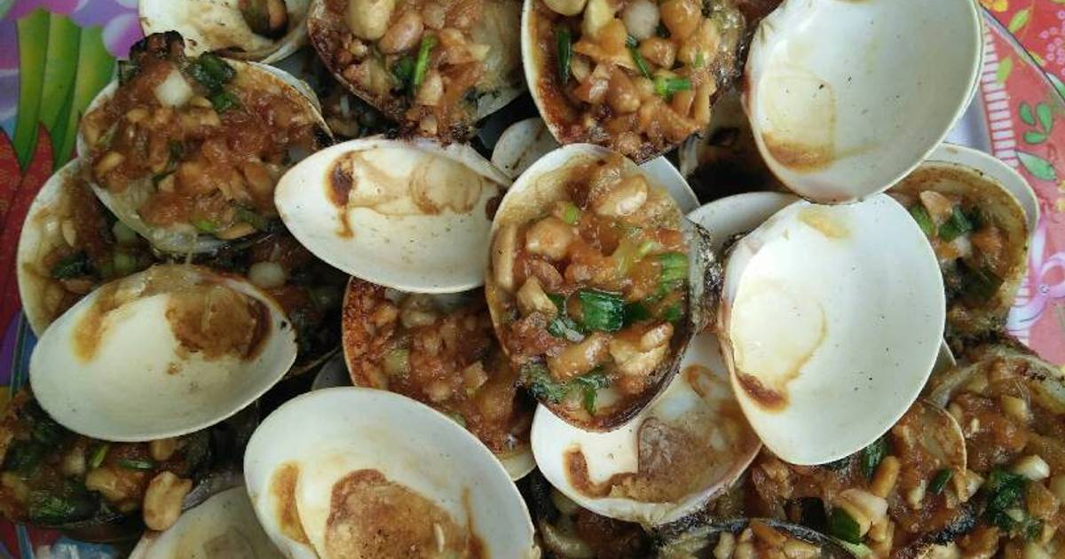 Nghêu nướng gia vị