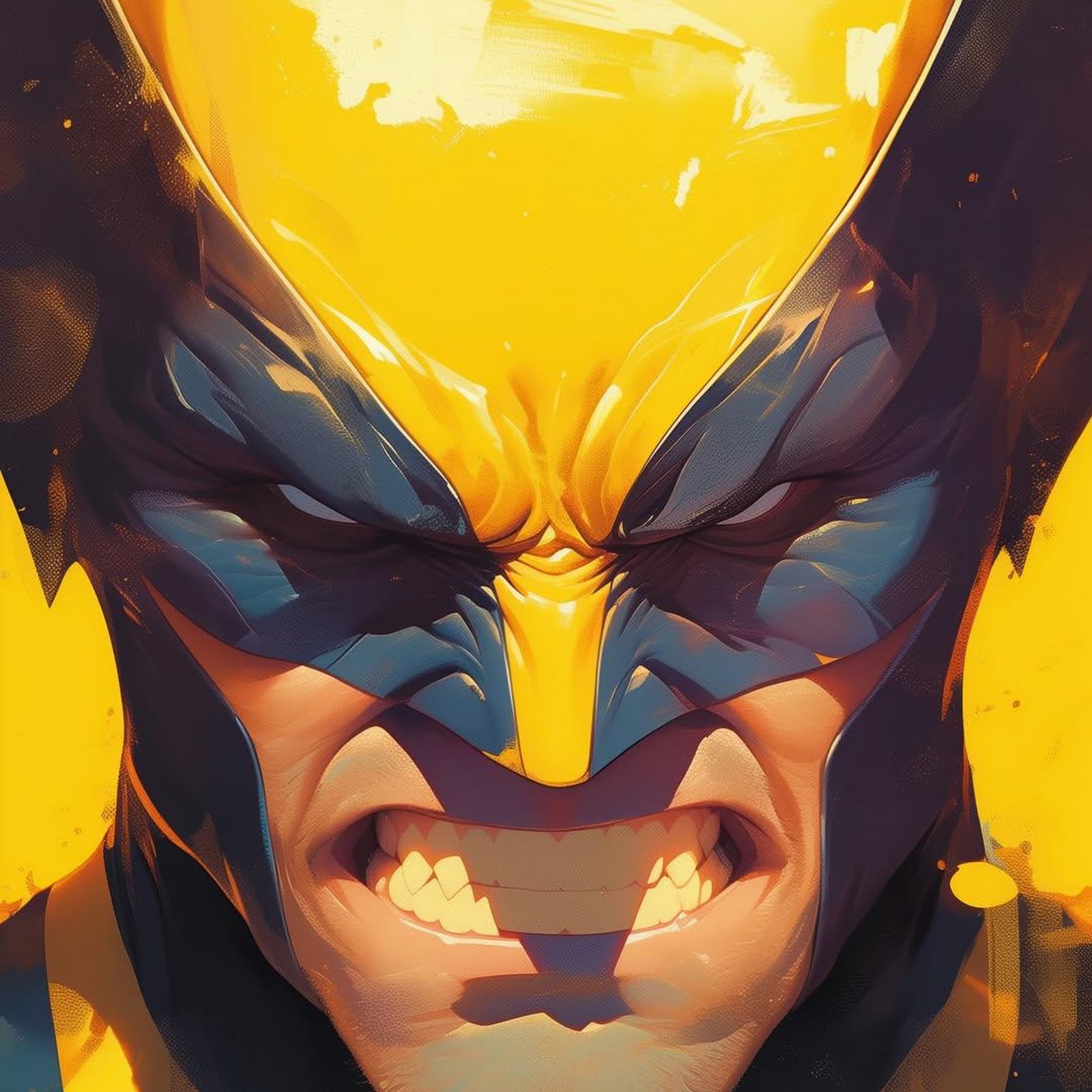 Download Wolverine, Marvel Comics, Superhero, Comic Art Full HD iPhone