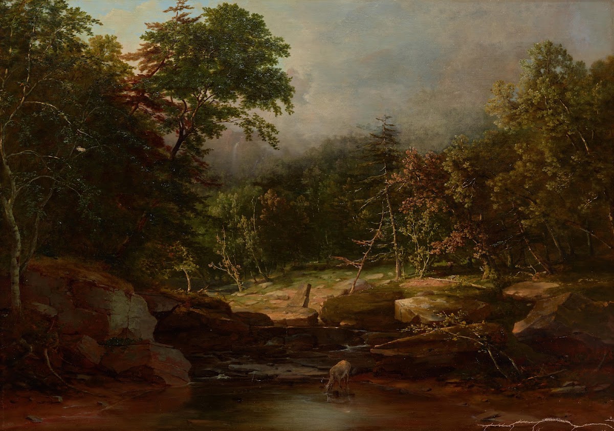 Stream in the Mountains 1850s