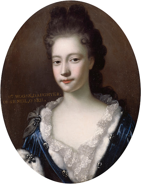 Portrait of Rose ONeill later Mrs Nicholas Wogan c1695