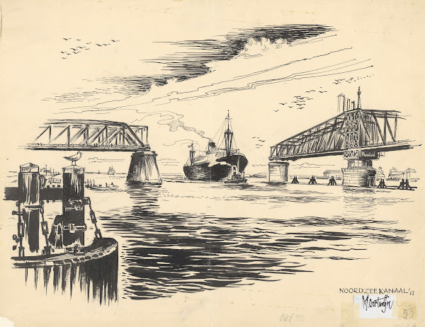 De Hembrug over het Noordzeekanaal