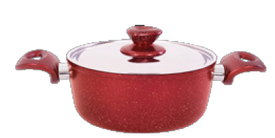 Titanium Granite Stew Pot 16 cm - 3.5mm, 2.5mm