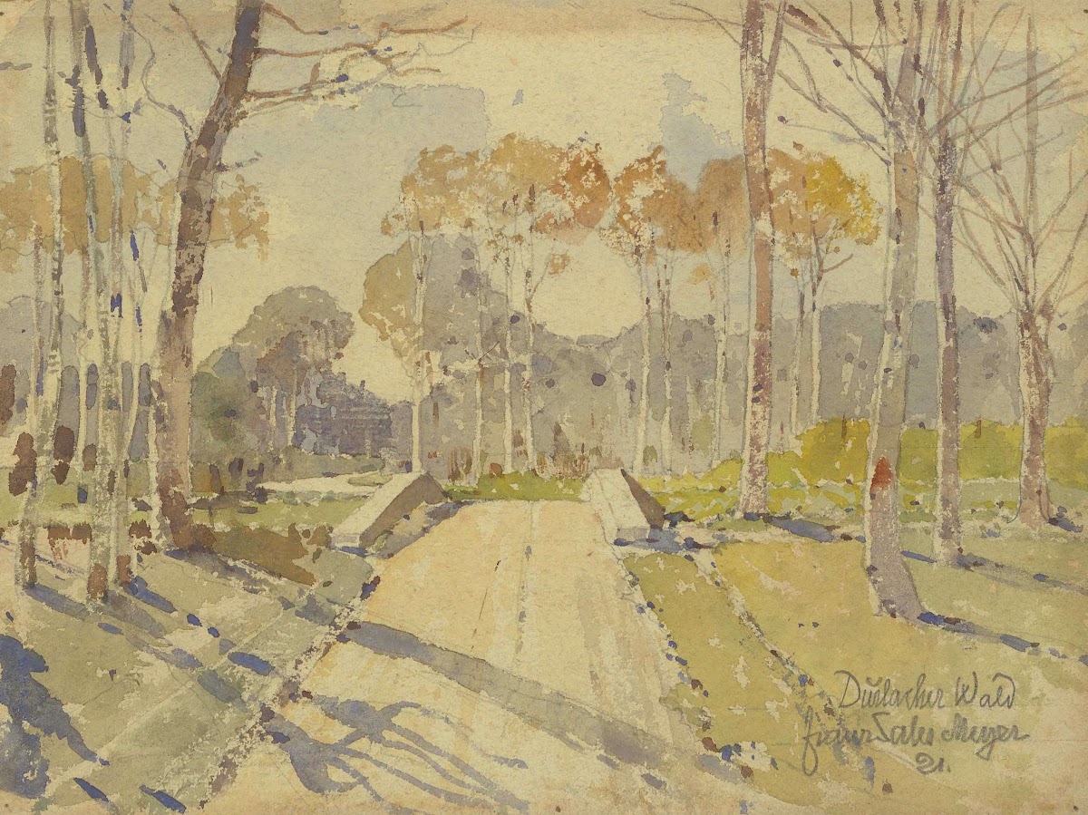 Durlacher Wald 1921