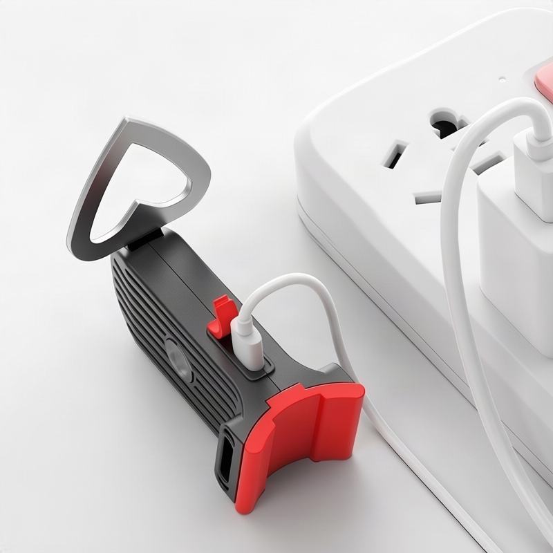 Fahrrad-Rücklicht mit Fließlicht-Effekt, USB-C
