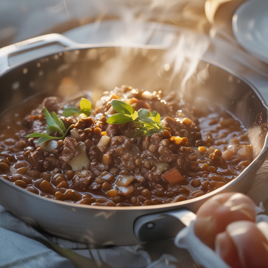 Beef & Lentil Power Skillet: 30-Minute Protein Feast
