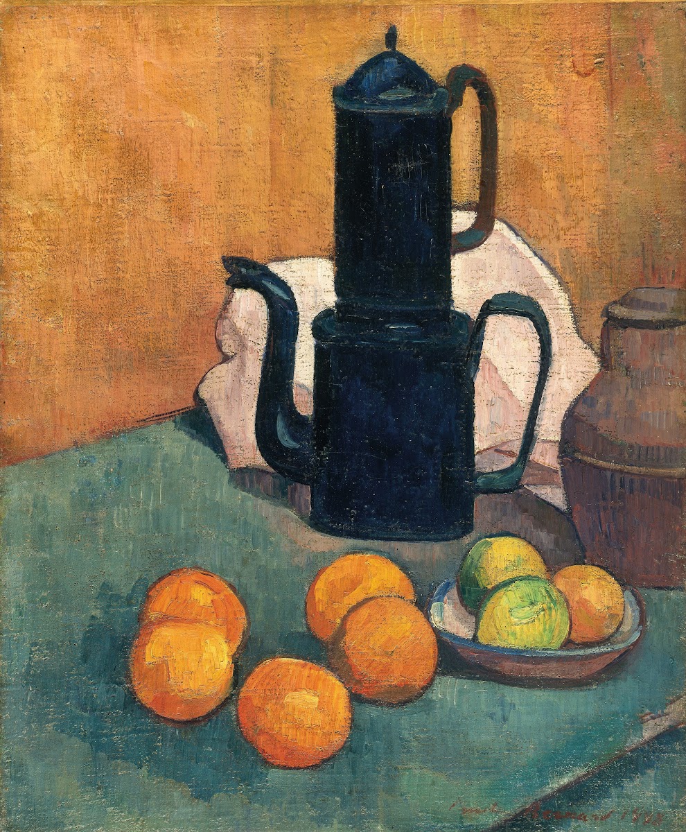 The blue coffee pot 1888