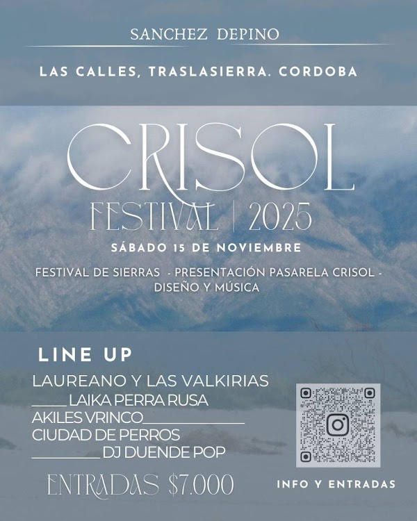 FESTIVAL CRISOL 2025 | DISEÑO Y MÚSICA