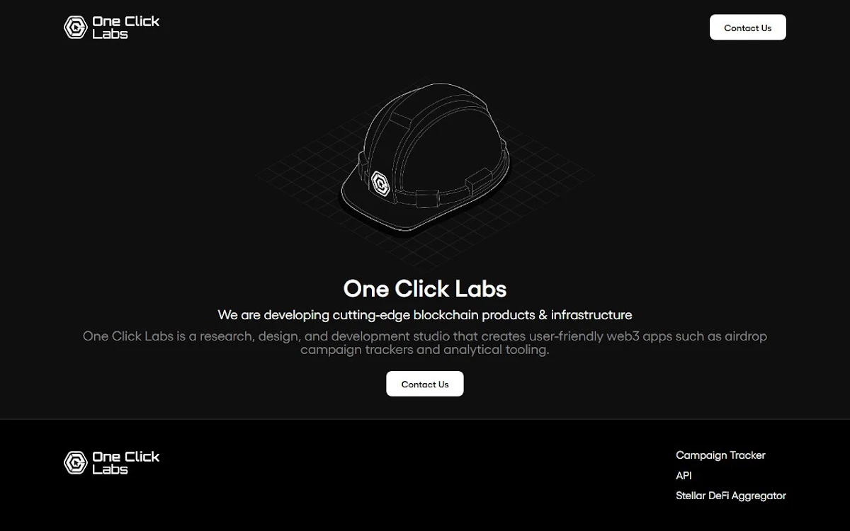 Captura de One Click Crypto: AI + DeFi