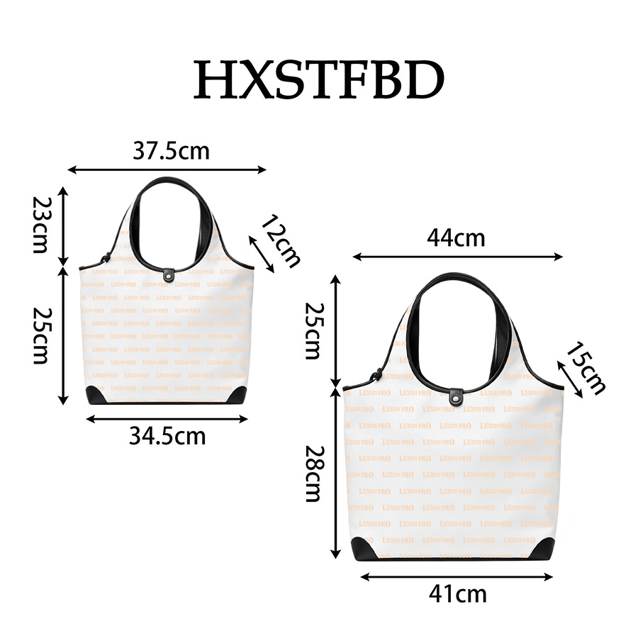 Curved Handle Canvas Bag