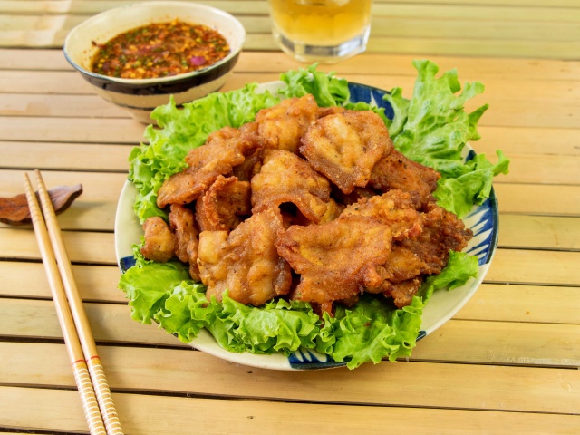 Thịt Chiên Mỏng Giòn