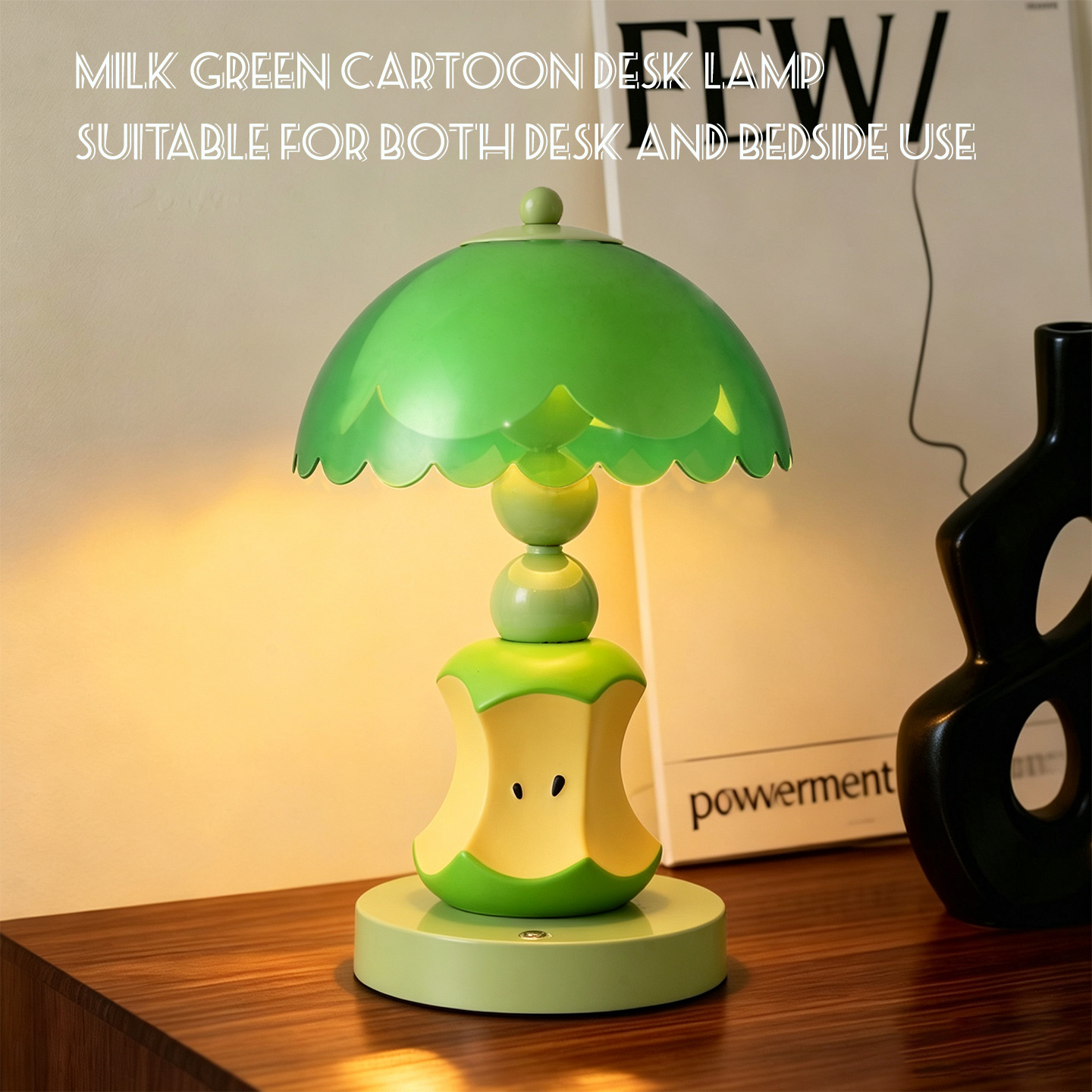 Apple Table Lamp made of ABS plastic