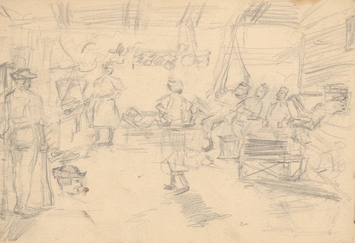 Study of a Robbery Scene in a Cottage 19301932