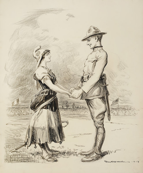Sammy Its a pleasure and a duty to be here 1918