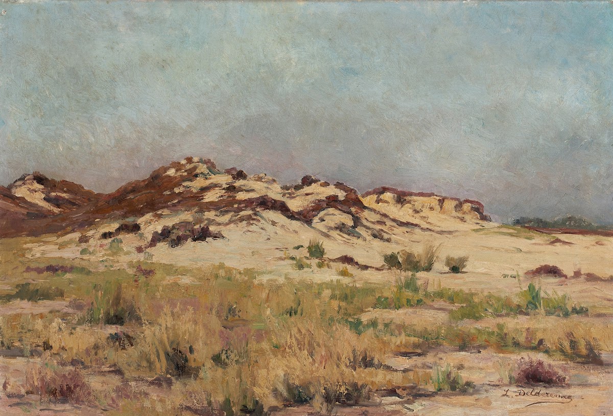Landscape With Sand Dunes C 1905