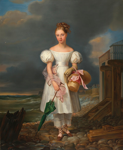 Portrait of a Young Girl on the Beach 1831