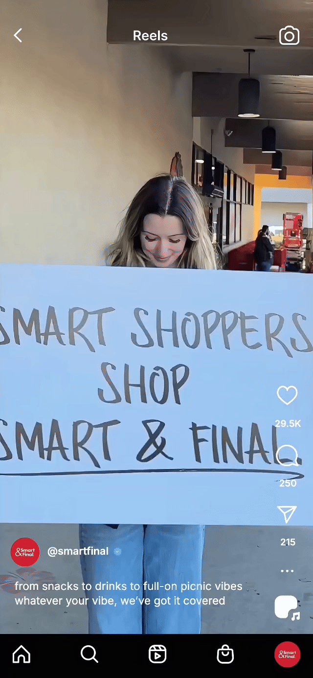 Smart and Final UGC ad