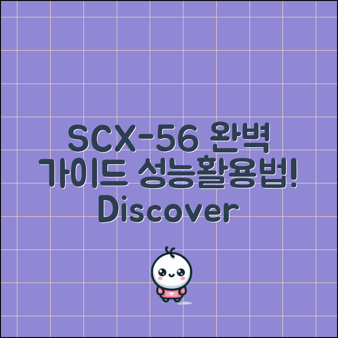 SCX-56 완벽 가이드: 성능과 활용법