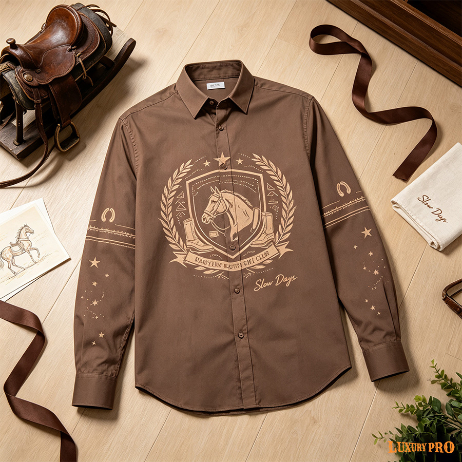 AOP EGD Long Sleeve Button Shirt