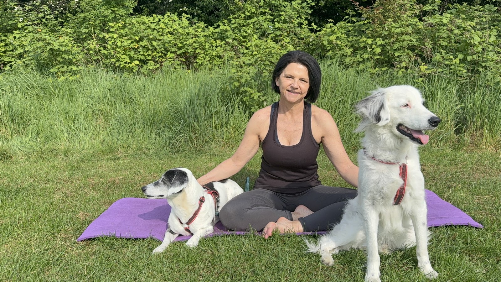 Core strength Pilates session